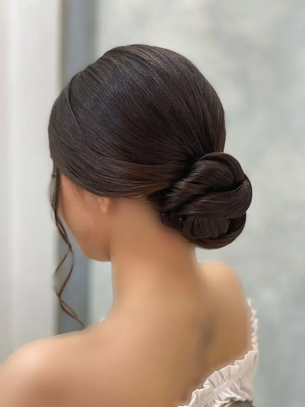 Low bridal updo 16