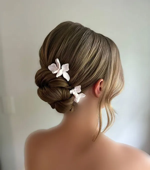 Low bridal updo 22