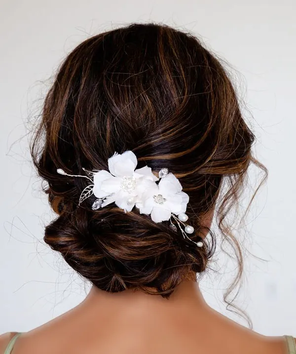 Low bridal updo 25