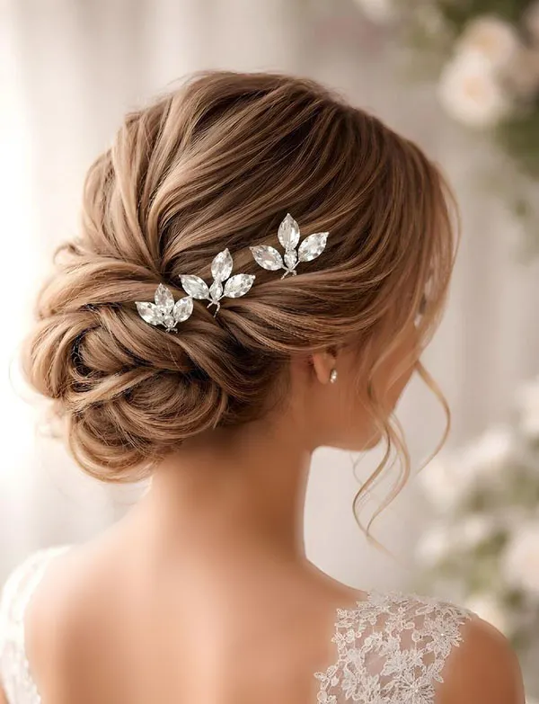 Low bridal updo 28