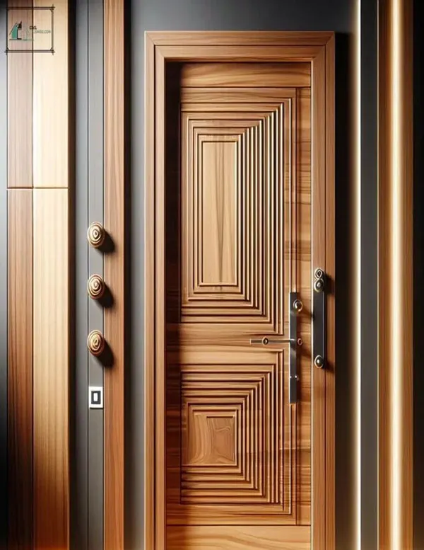 30 مدل درب اتاق خواب لوکس که هیچوقت از مد نمیافتند! 5 Luxury bedroom door 1