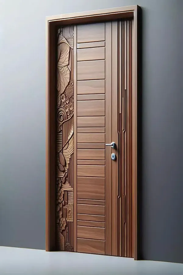 30 مدل درب اتاق خواب لوکس که هیچوقت از مد نمیافتند! 4 Luxury bedroom door 2