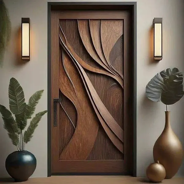 30 مدل درب اتاق خواب لوکس که هیچوقت از مد نمیافتند! 23 Luxury bedroom door 21