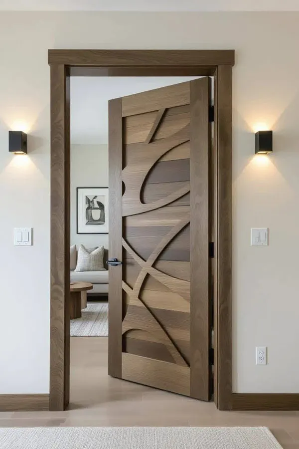 30 مدل درب اتاق خواب لوکس که هیچوقت از مد نمیافتند! 27 Luxury bedroom door 23
