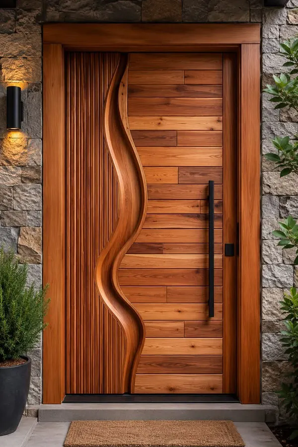 30 مدل درب اتاق خواب لوکس که هیچوقت از مد نمیافتند! 26 Luxury bedroom door 24
