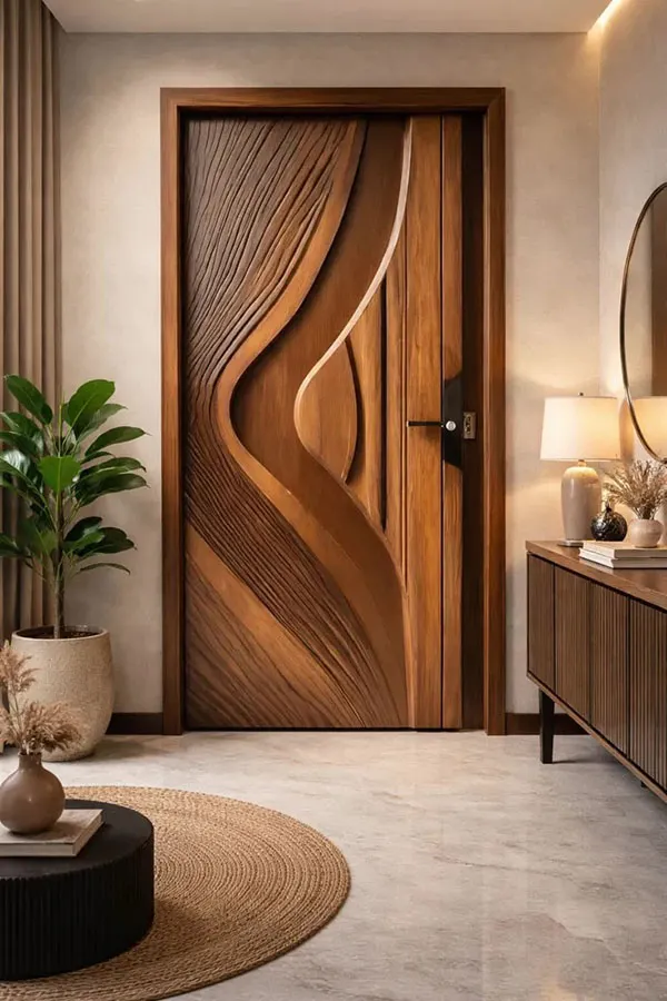 30 مدل درب اتاق خواب لوکس که هیچوقت از مد نمیافتند! 7 Luxury bedroom door 3
