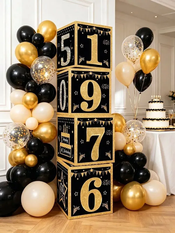 Mens birthday decor 14