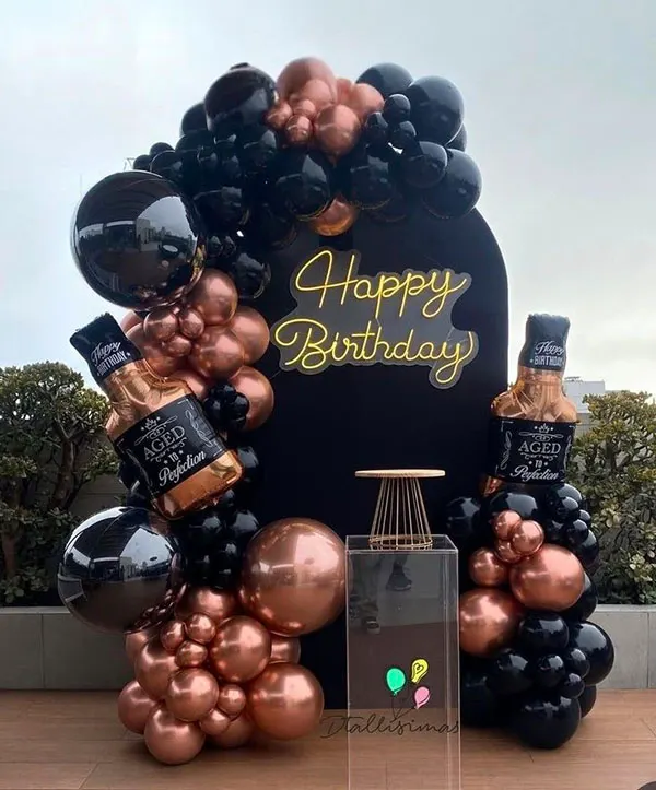 Mens birthday decor 27