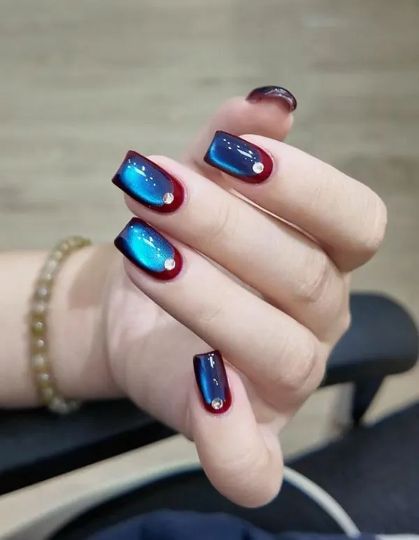 33 طرح ناخن با لاک؛ جدیدترین مدلهای ساده و خاص! 20 Nail design with varnish 16
