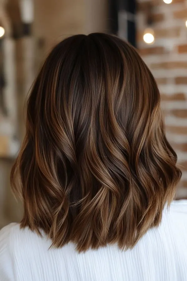 Nescafe toned highlights on black hair 1