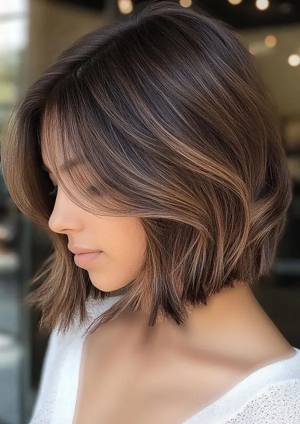 Nescafe toned highlights on black hair 22