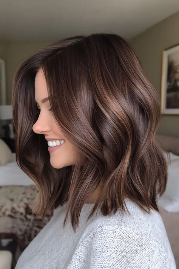Nescafe toned highlights on black hair 24