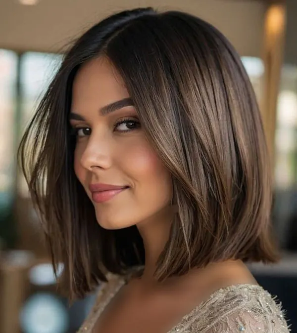 Nescafe toned highlights on black hair 27