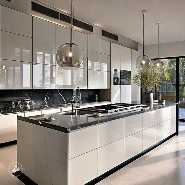 31 مدل اوپن آشپزخانه؛ بهترین طراحی برای خانههای ایرانی! 5 Open plan kitchen design 1