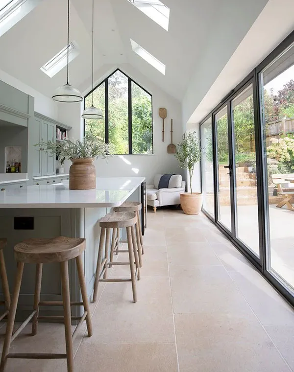 31 مدل اوپن آشپزخانه؛ بهترین طراحی برای خانههای ایرانی! 16 Open plan kitchen design 13