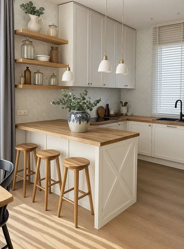 31 مدل اوپن آشپزخانه؛ بهترین طراحی برای خانههای ایرانی! 18 Open plan kitchen design 15