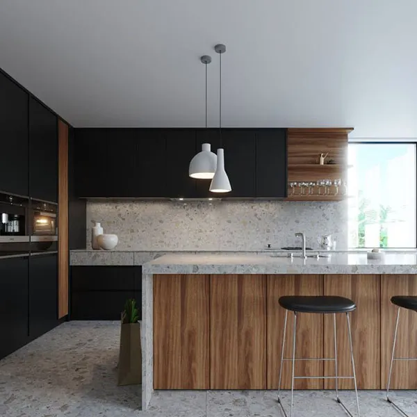 31 مدل اوپن آشپزخانه؛ بهترین طراحی برای خانههای ایرانی! 19 Open plan kitchen design 16
