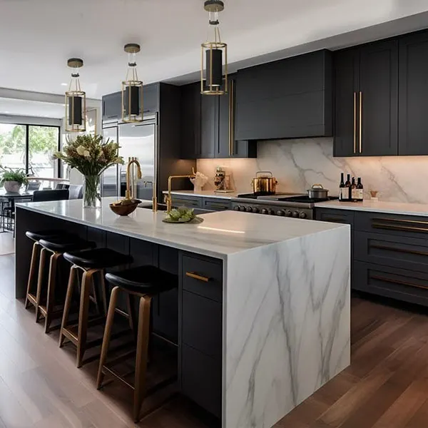 31 مدل اوپن آشپزخانه؛ بهترین طراحی برای خانههای ایرانی! 32 Open plan kitchen design 31
