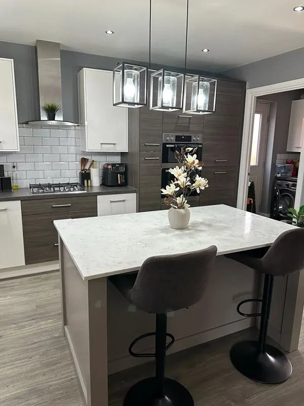 31 مدل اوپن آشپزخانه؛ بهترین طراحی برای خانههای ایرانی! 7 Open plan kitchen design 5