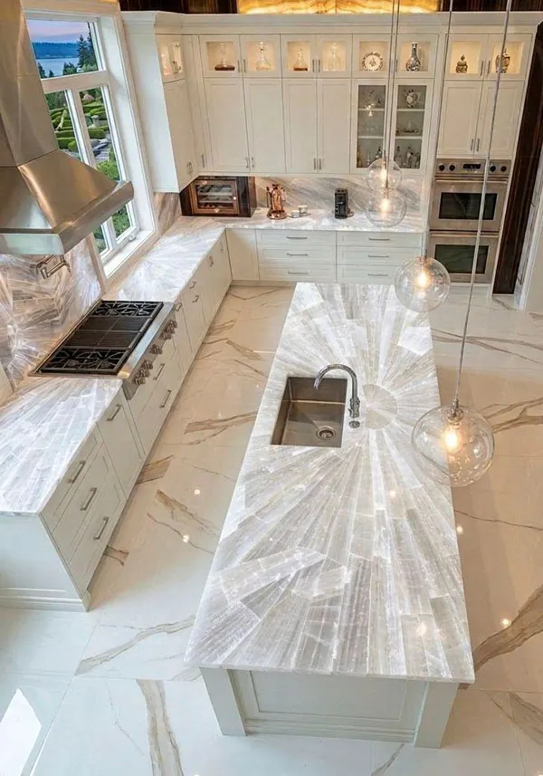31 مدل اوپن آشپزخانه؛ بهترین طراحی برای خانههای ایرانی! 10 Open plan kitchen design 7