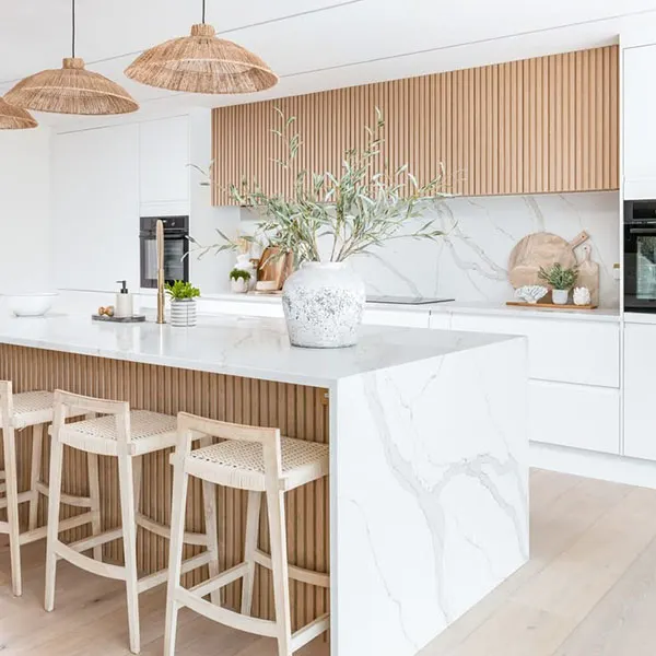 31 مدل اوپن آشپزخانه؛ بهترین طراحی برای خانههای ایرانی! 11 Open plan kitchen design 8