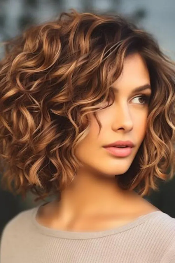 Short curly hairstyle 15