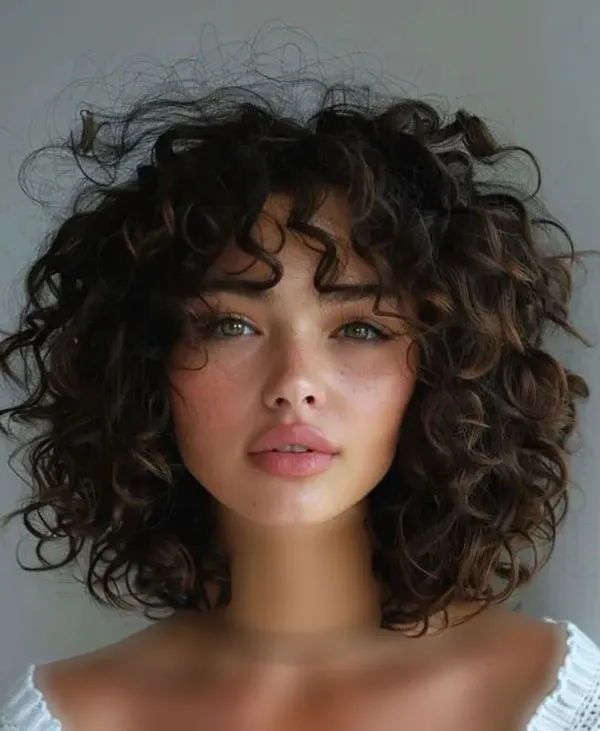 Short curly hairstyle 2