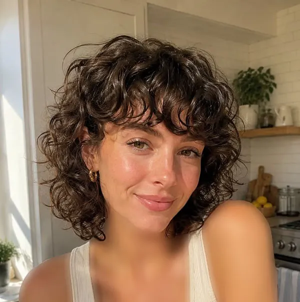 Short curly hairstyle 22