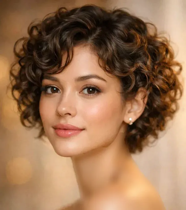 Short curly hairstyle 23