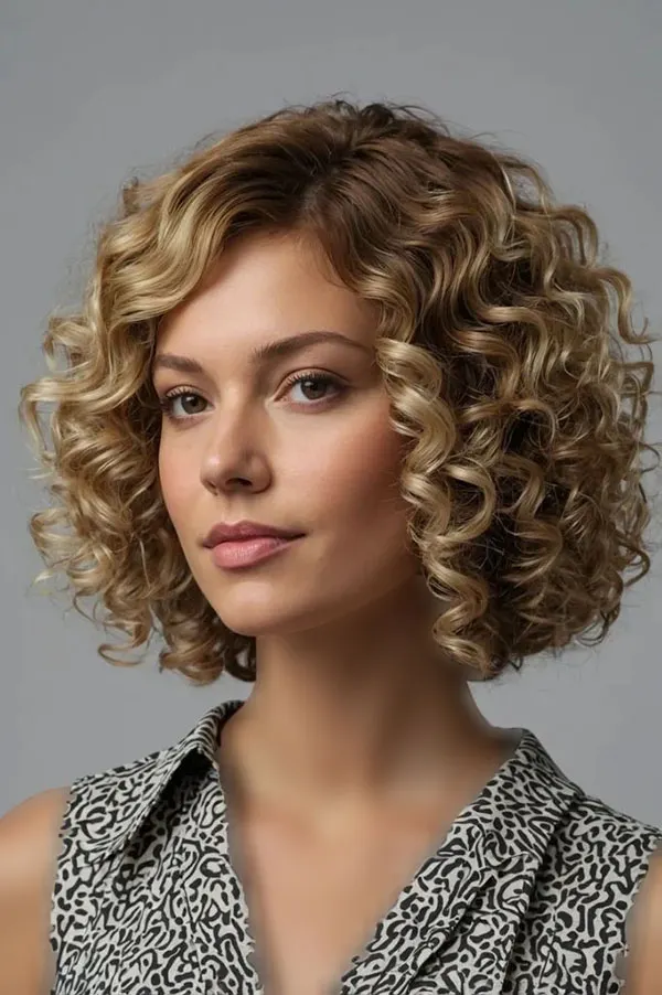 Short curly hairstyle 24