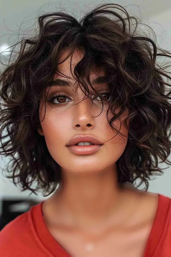 Short curly hairstyle 5
