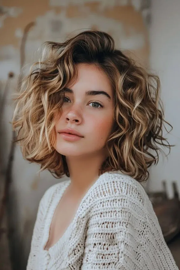 Short curly hairstyle 6