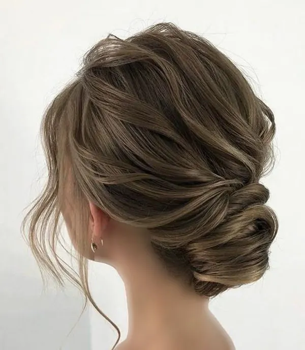 34 مدل شینیون مو کوتاه دخترانه؛ شیک، ساده و خاص! 19 Short hair updo style for girls 14