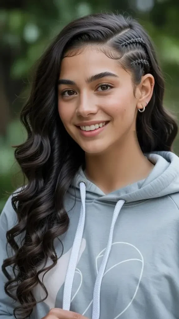 31 مدل بافت بغل سر؛ جدیدترین مدلهای ساده و مجلسی! 16 Side of the head braid 13