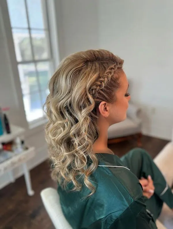31 مدل بافت بغل سر؛ جدیدترین مدلهای ساده و مجلسی! 21 Side of the head braid 18