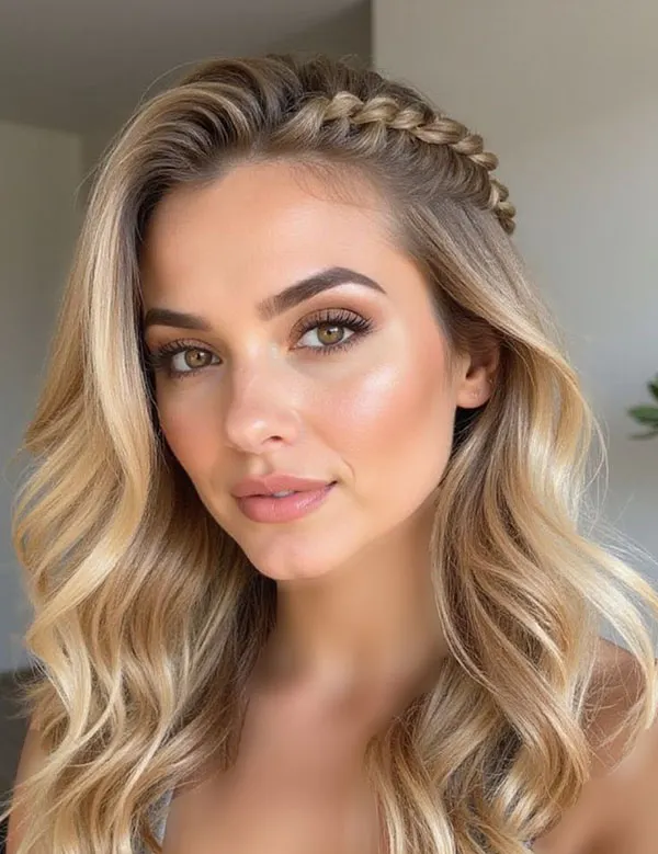 31 مدل بافت بغل سر؛ جدیدترین مدلهای ساده و مجلسی! 33 Side of the head braid 30
