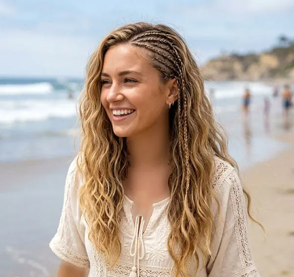 31 مدل بافت بغل سر؛ جدیدترین مدلهای ساده و مجلسی! 12 Side of the head braid 9