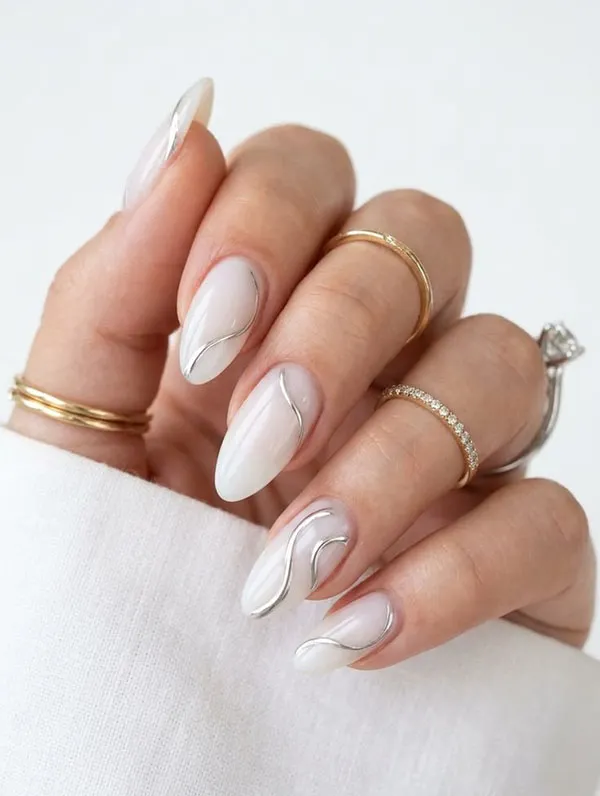 Simple nail design 1 1