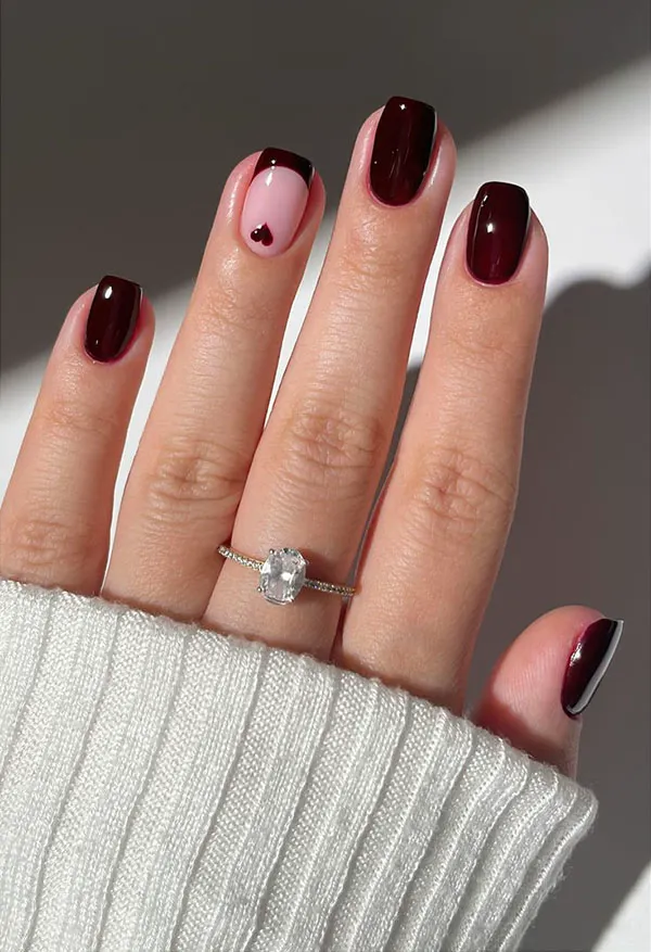 Simple nail design 24