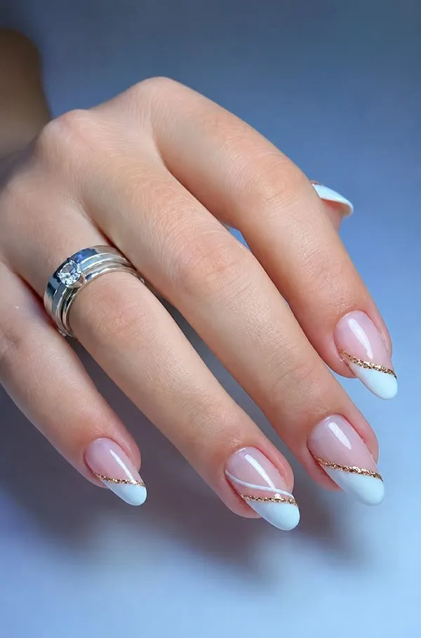 Simple nail design 8 1