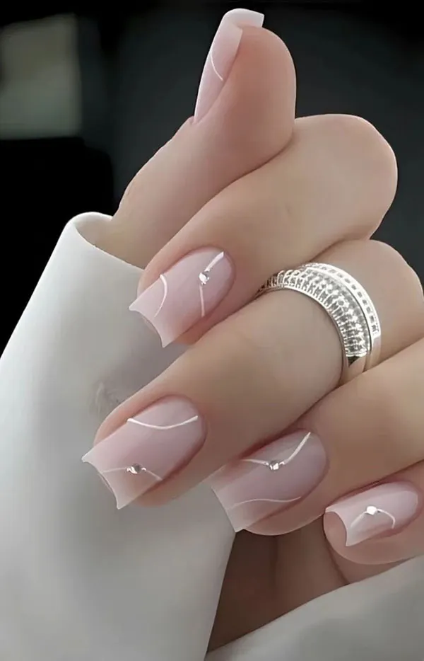 Simple nail design 9 1