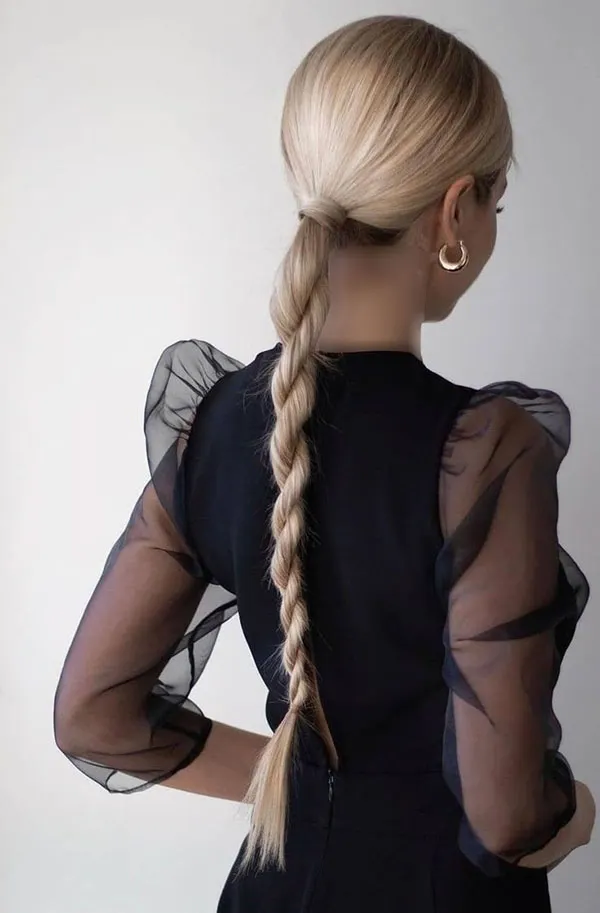 Simple updo for at home 13