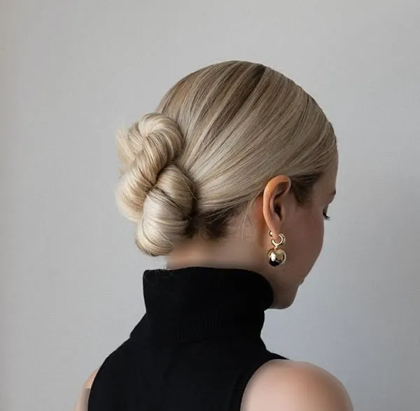 Simple updo for at home 15