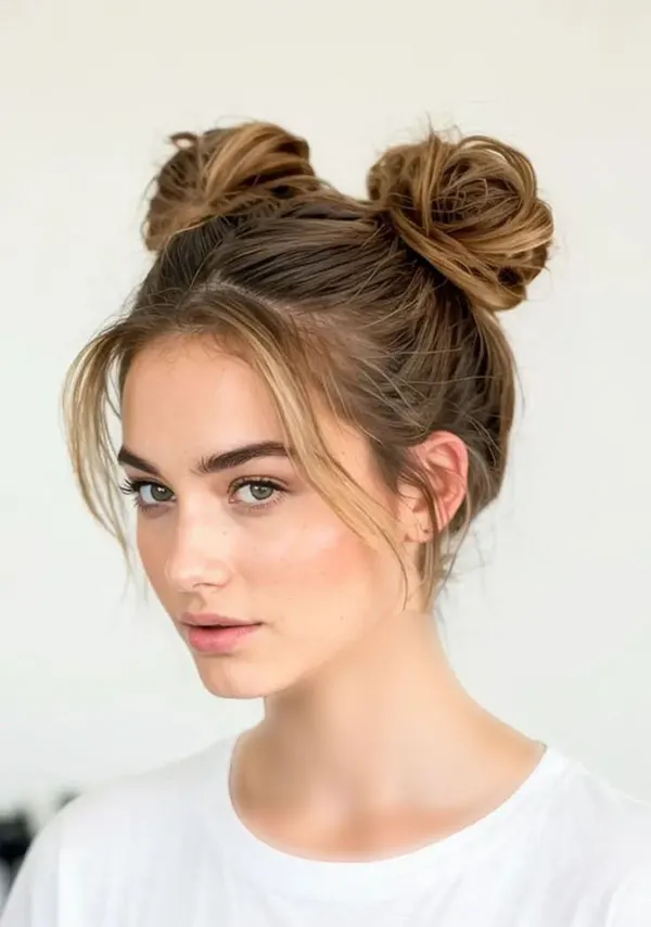 Simple updo for at home 16
