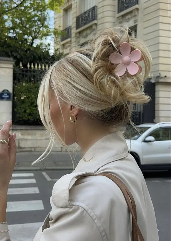 Simple updo for at home 2