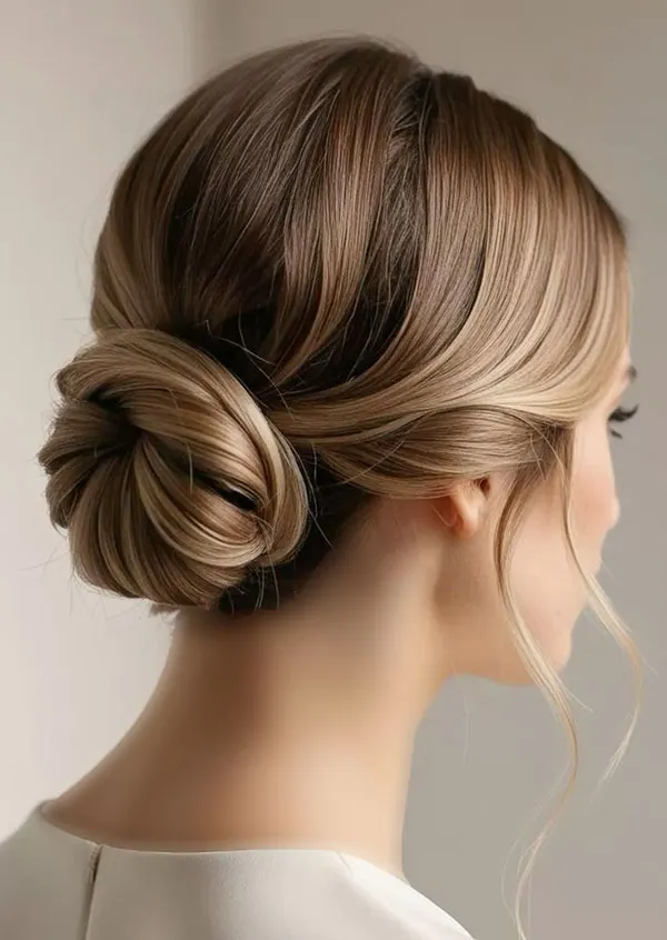 Simple updo for at home 22