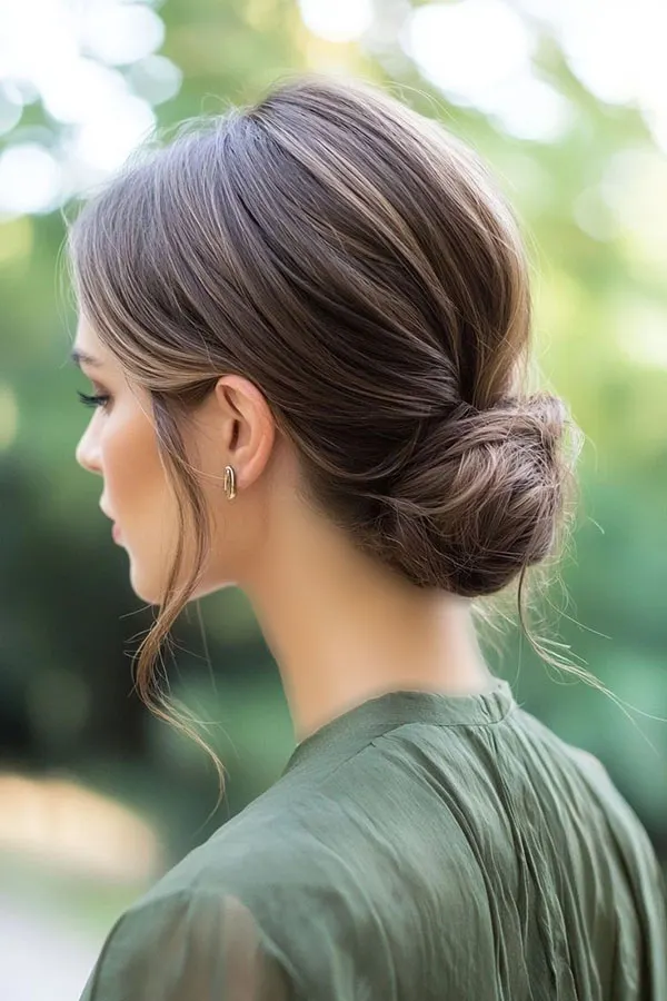 Simple updo for at home 6