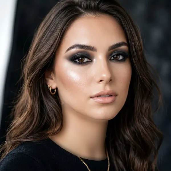 Smoky makeup look 7