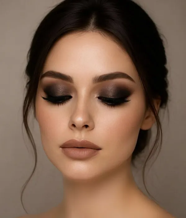 Smoky makeup look 8