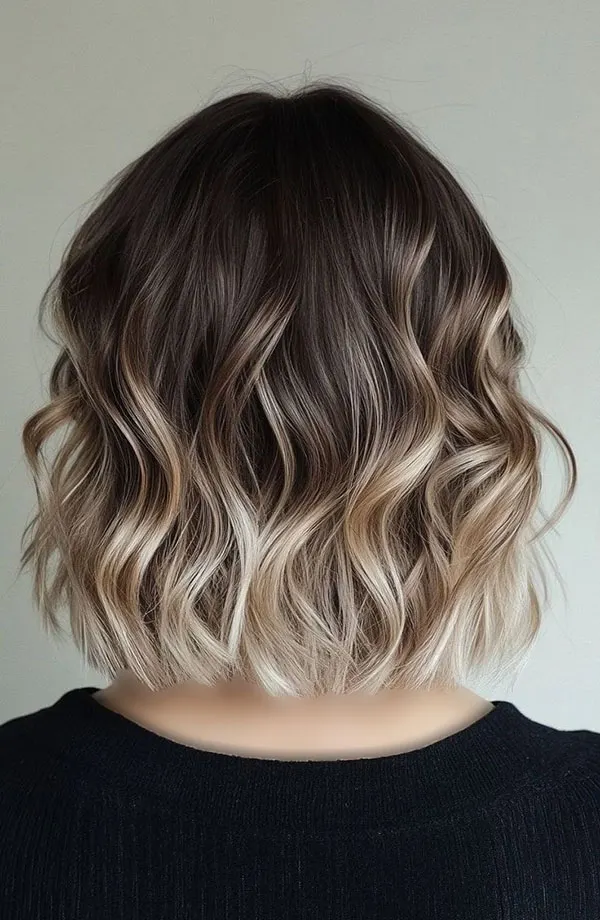 34 ایده رنگ مو سامبره زنانه؛ طبیعی، شیک و فوقالعاده لاکچری 14 Sombre hair color 11